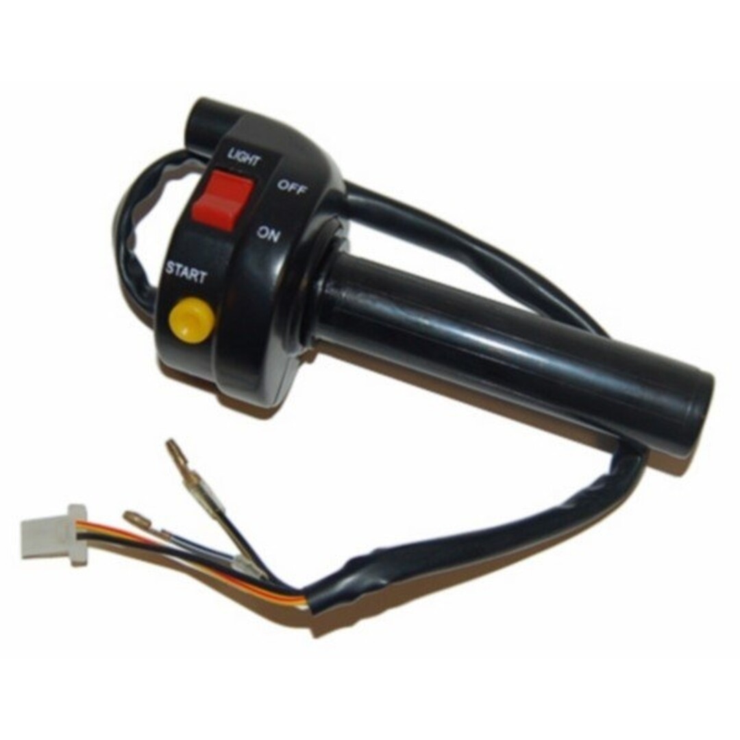 gashandel + stuurschakelaar compleet universeel scooter DMP=op=op