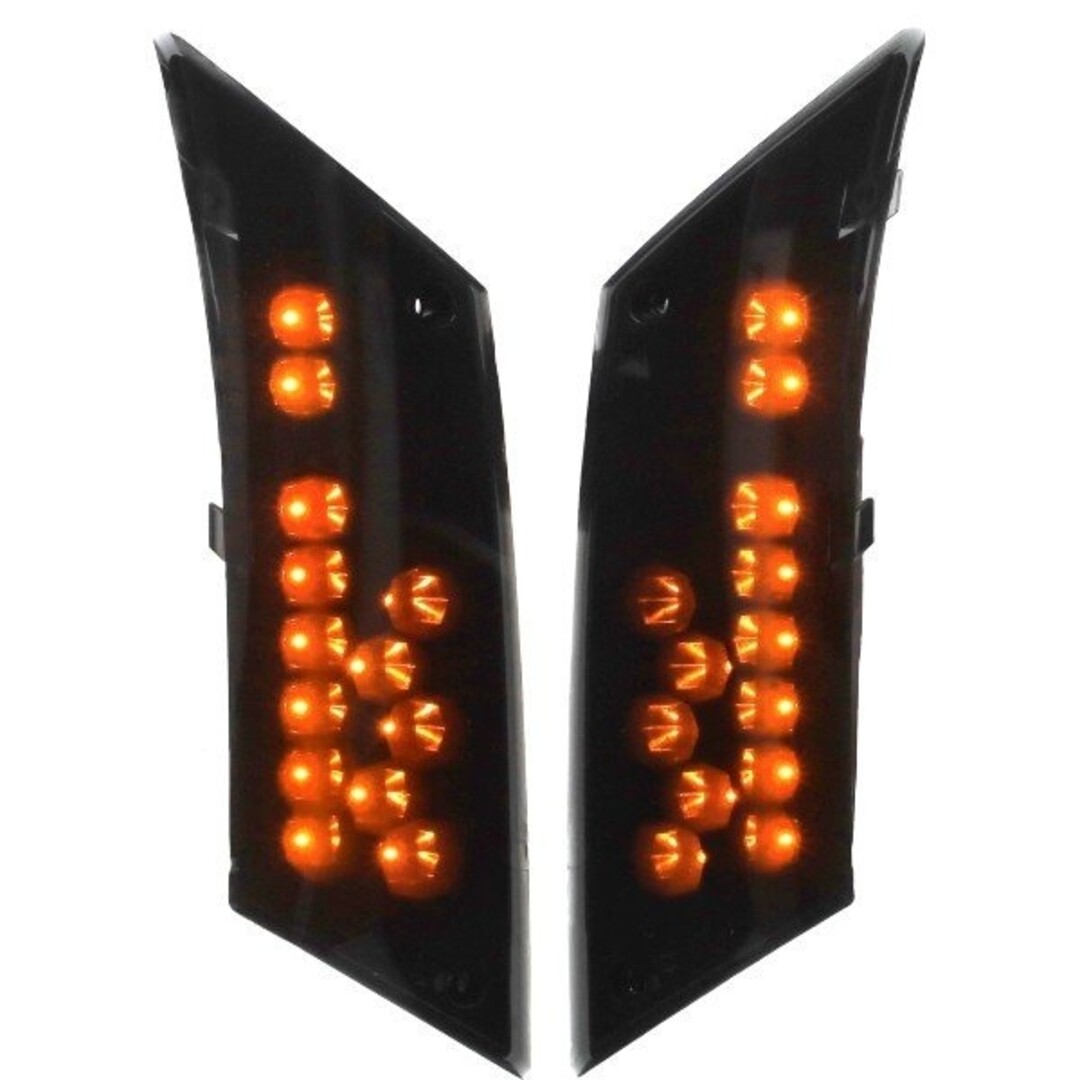 Piaggio knipperlichtset led matrix oplopend zip2000 smoke achter DMP