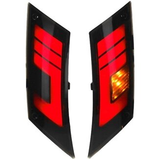 Piaggio knipperlichtset led Sport-1 zip2000 donker smoke achter DMP