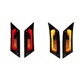 Piaggio knipperlichtset led matrix EVO-5 zip2000 smoke achter Power1