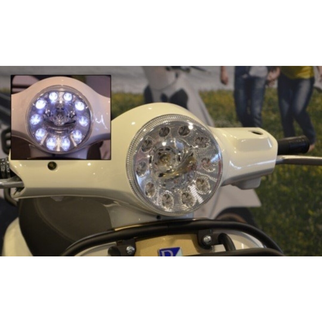 koplamp led vespa lx DMP