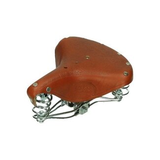 Puch zadel universeel lady maxi/mobi/puch/sachs cognac tabor