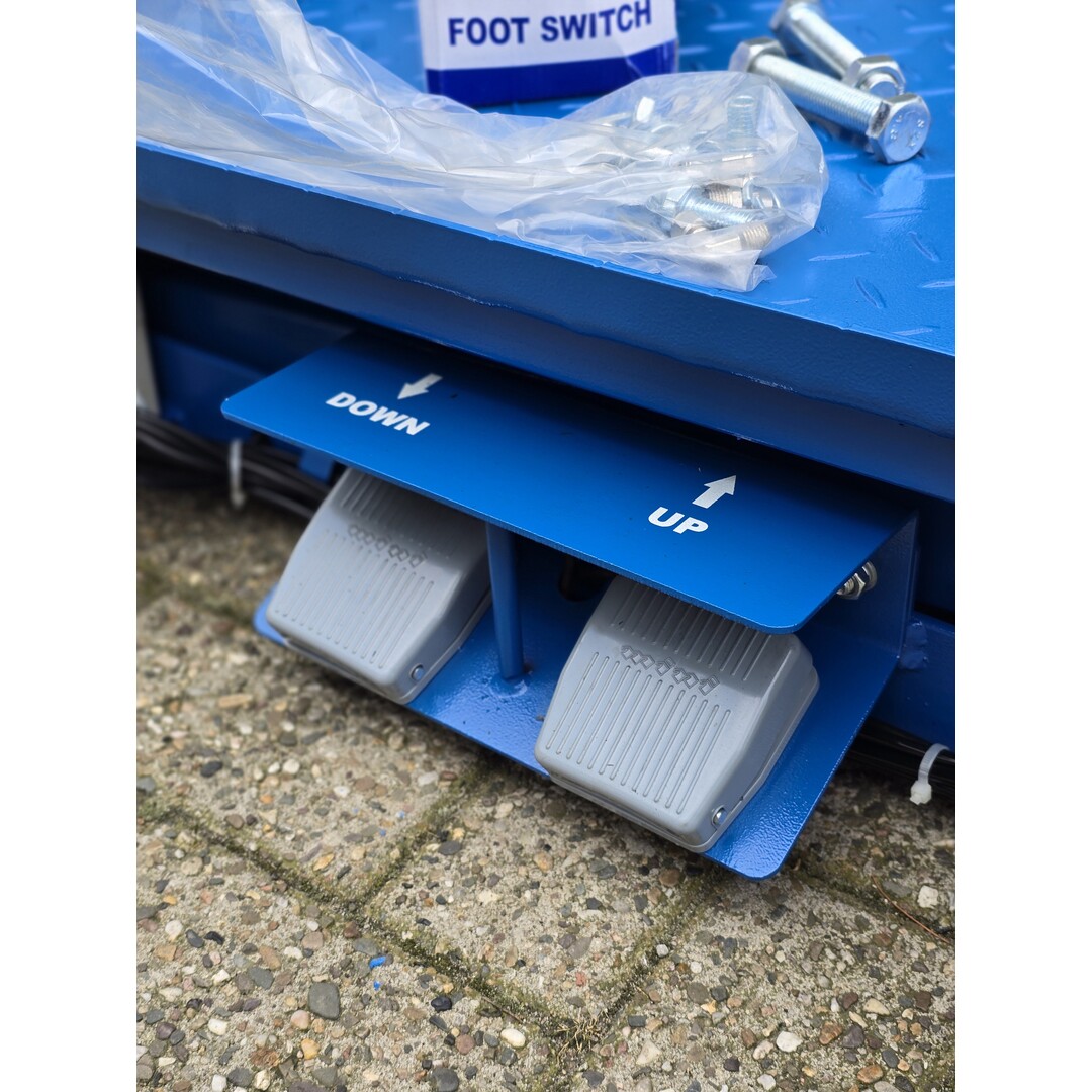 Electrische Scooter heftafel/brug  120cm hoog