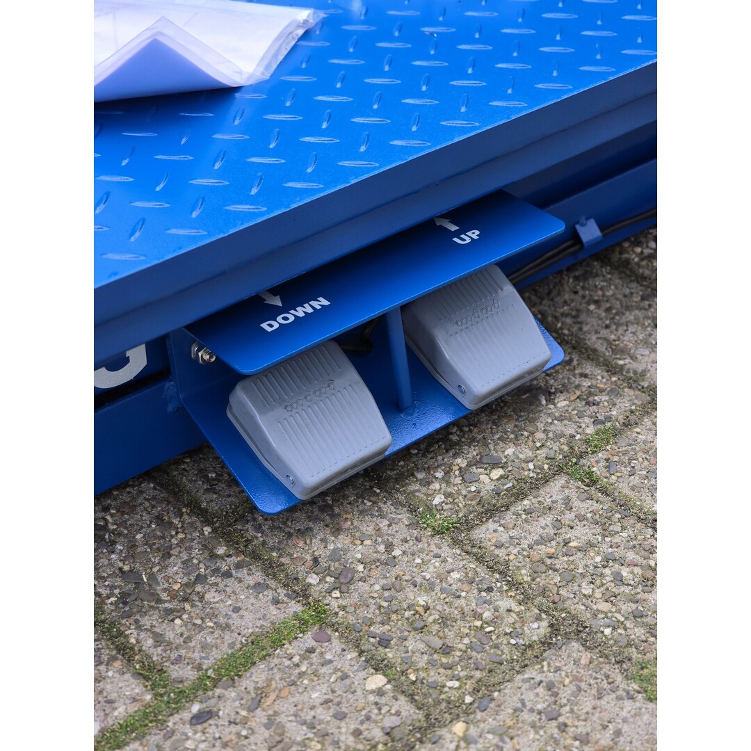 Electrische Scooter heftafel/brug  120cm hoog