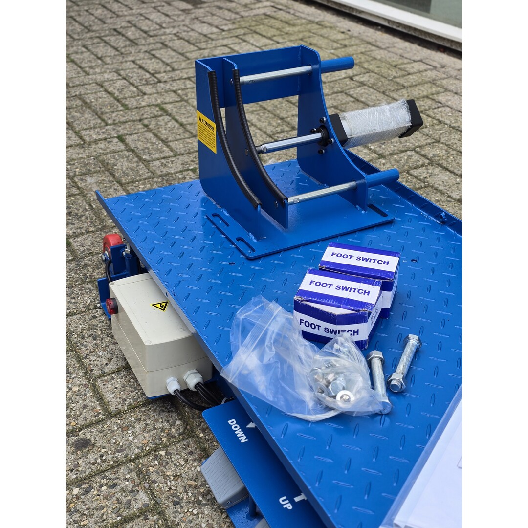 Electrische Scooter heftafel/brug  120cm hoog