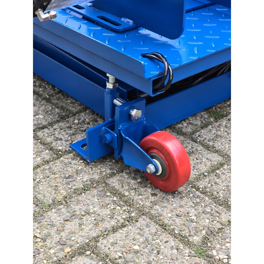 Electrische Scooter heftafel/brug  120cm hoog