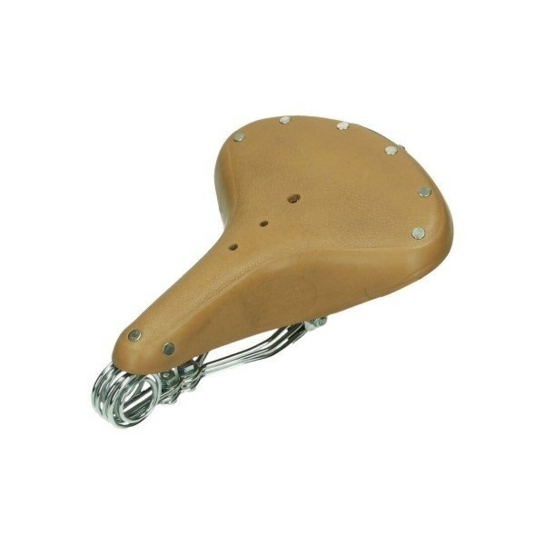 Puch zadel universeel 240 maxi/mobi/puch/sachs naturel tabor