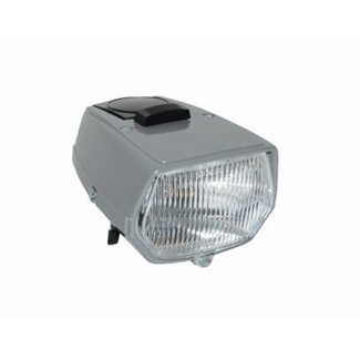 Koplamp DMP Vierkant 115mm Grijs Puch Maxi
