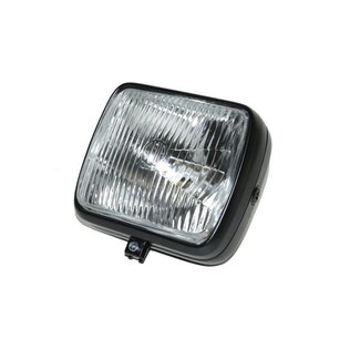 koplamp vierkant zundapp zwart