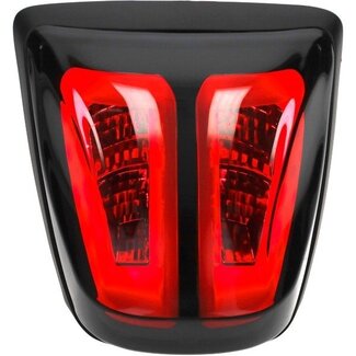 achterlicht led tube smoke/zwart matt E-keur primav/sprin Power1