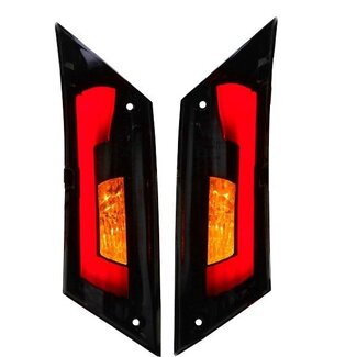 Piaggio knipperlichtset led tube E-Keur EVO-4 zip2000 smoke achter Power1
