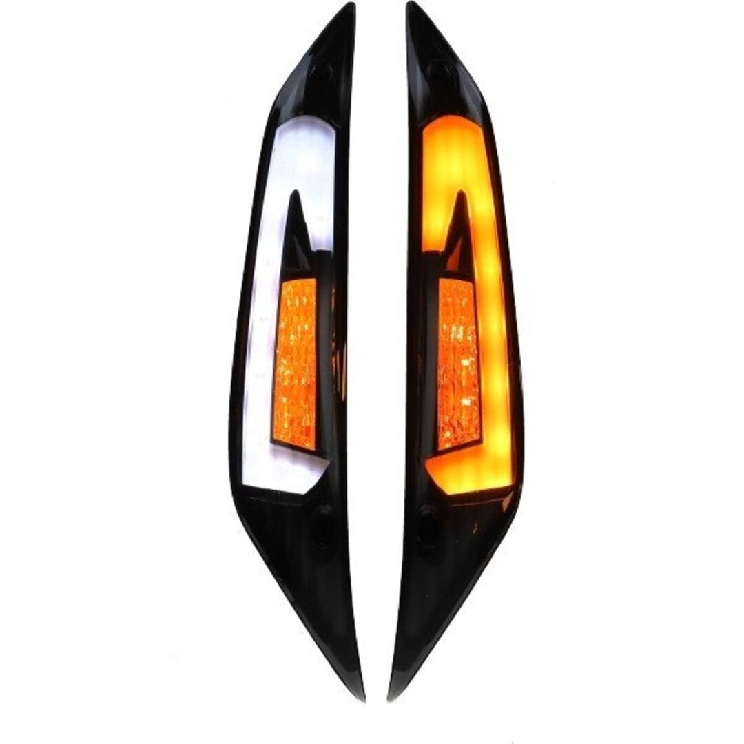 Piaggio knipperlichtset led matrix EVO-5 zip2000 smoke voor Power1