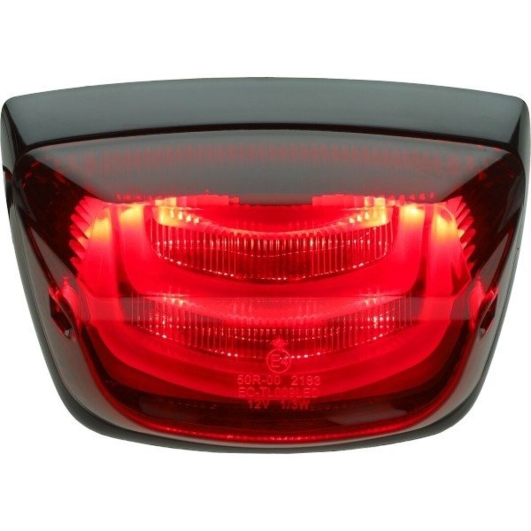 Power1 LED tube achterlicht zwart met smoke glas voor Vespa LX, LXV en Vespa S scooters