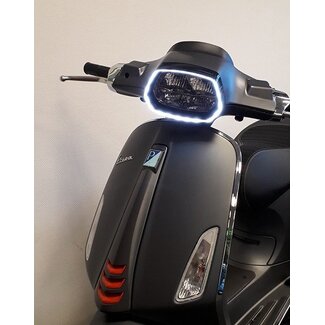 koplamprand led EVO-1 sprint zwart glans DMP