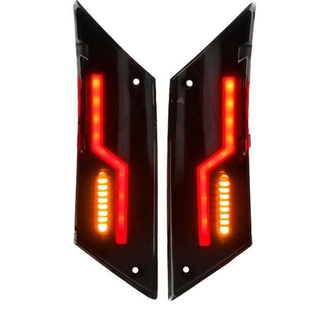 Piaggio knipperlichtset led tube E-keur EVO-1 zip2000 smoke achter Power1