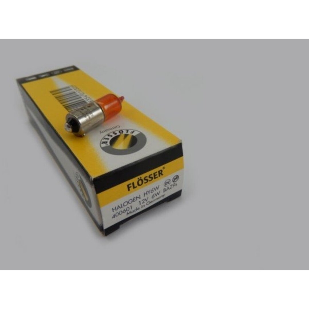 lamp 12V 6w halogeen ba9s flosser