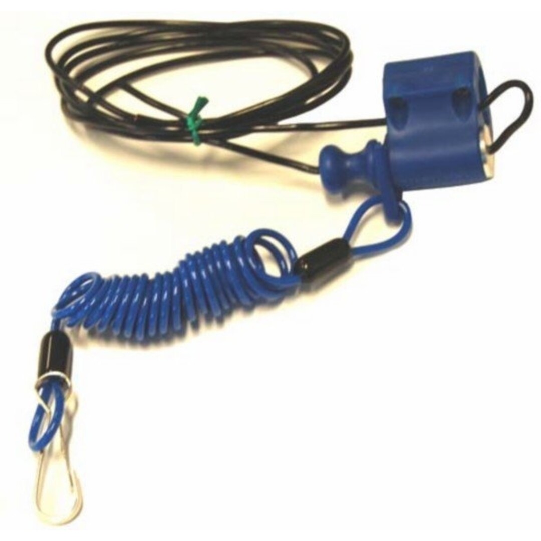 dodemansknop stuur montage univ blauw DMP