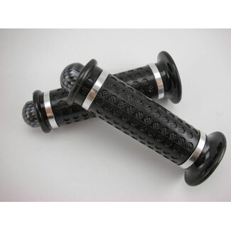 handvatset + stuurbalansgewicht universeel carbon Power1