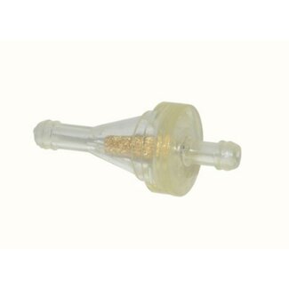 benzinefilter rond 6mm transparant DMP