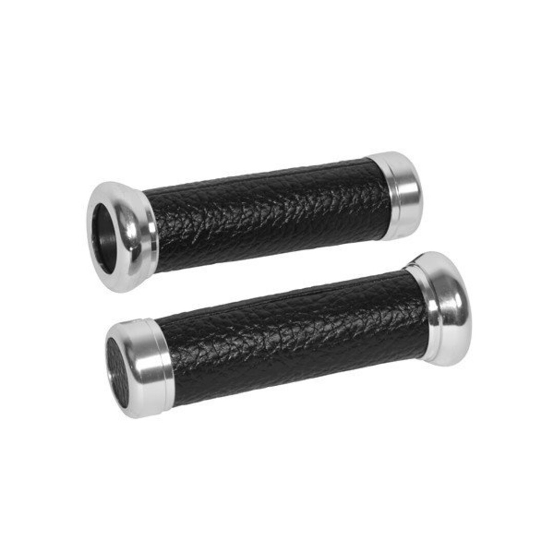 handvatset classic leder look vespa zwart DMP