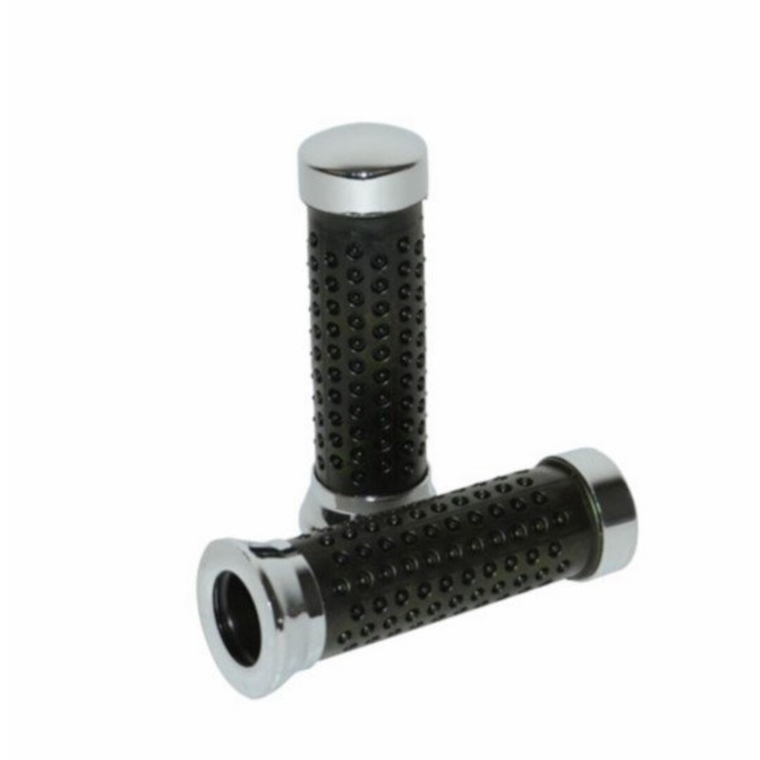 handvatset model piaggio zwart/chroom DMP