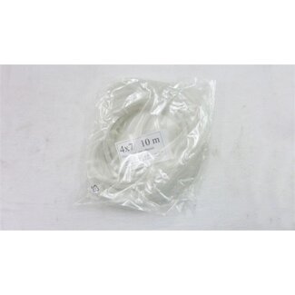 benzineslang plastic 10m 4x7mm transparant