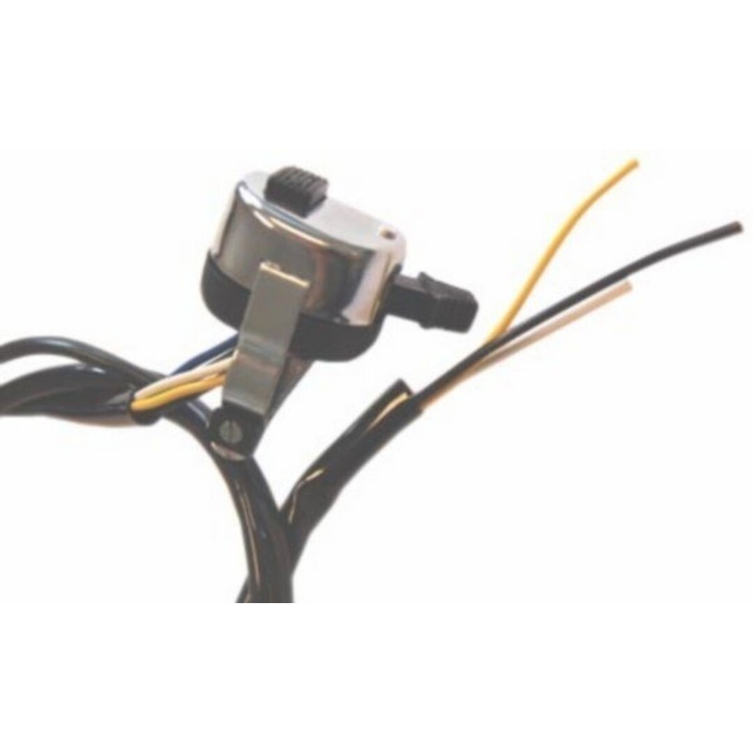 stuurschakelaar + kabelboom 3-standen (made in EU) maxi/univ chroom