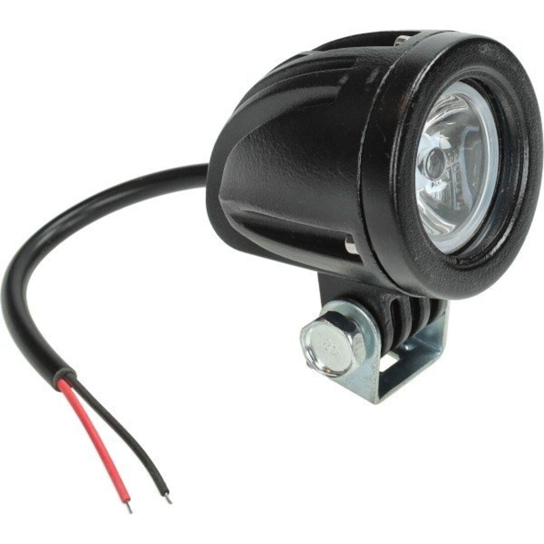 verstraler led 12v .+ bev. set univ zwart DMP