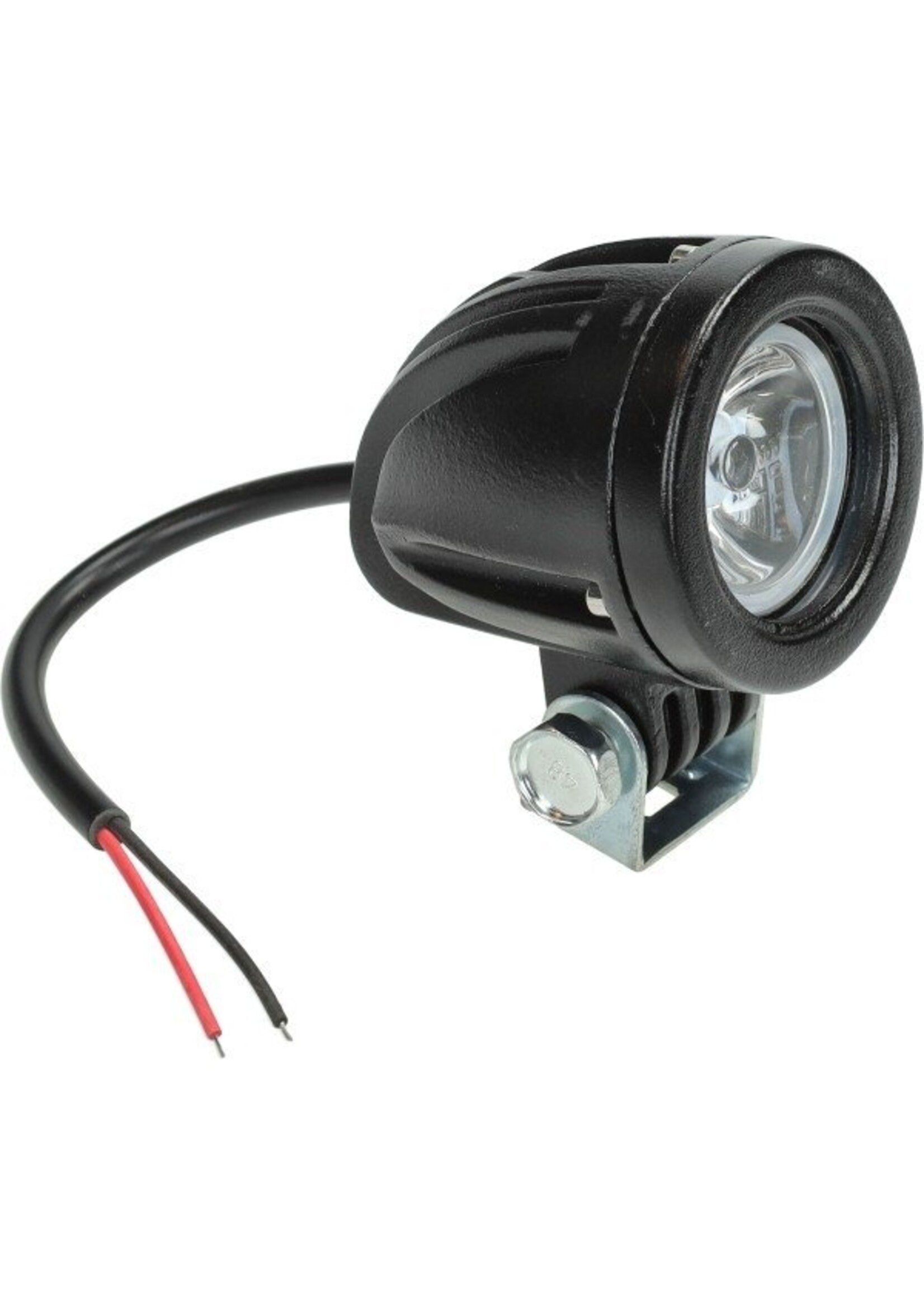 verstraler led 12v .+ bev. set univ zwart DMP