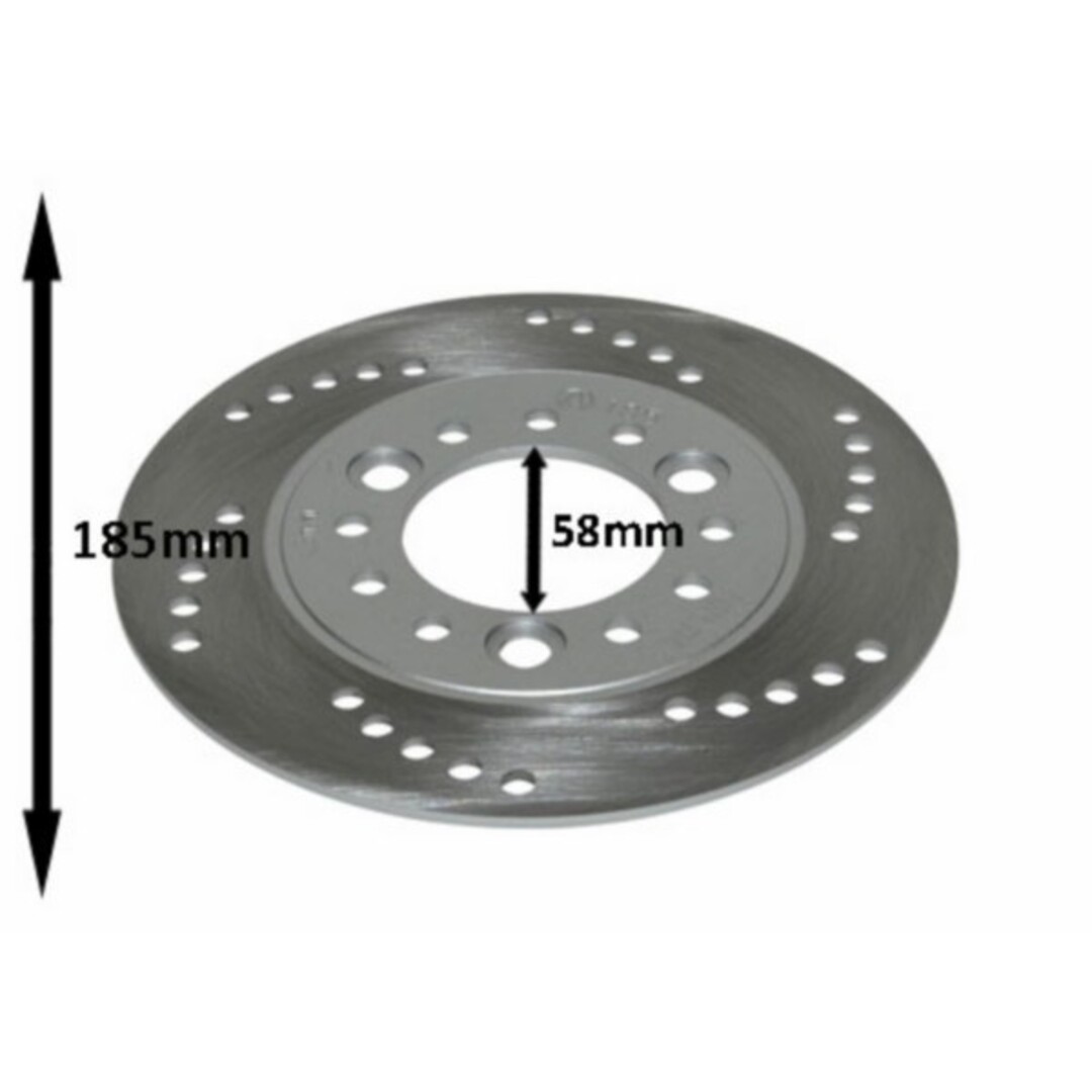 remschijf riva/ vx50agm/ chi lx/ nap 180mm