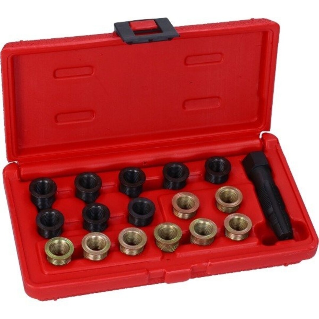 gereedschap reparatieset bougiegat (D) univ 12mm DMP 17-delig