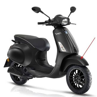 Voorspatbord Vespa Sprint Notte – Mat Zwart