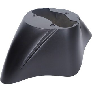 Piaggio voorspatbord zip2000/zip4t zwart mat