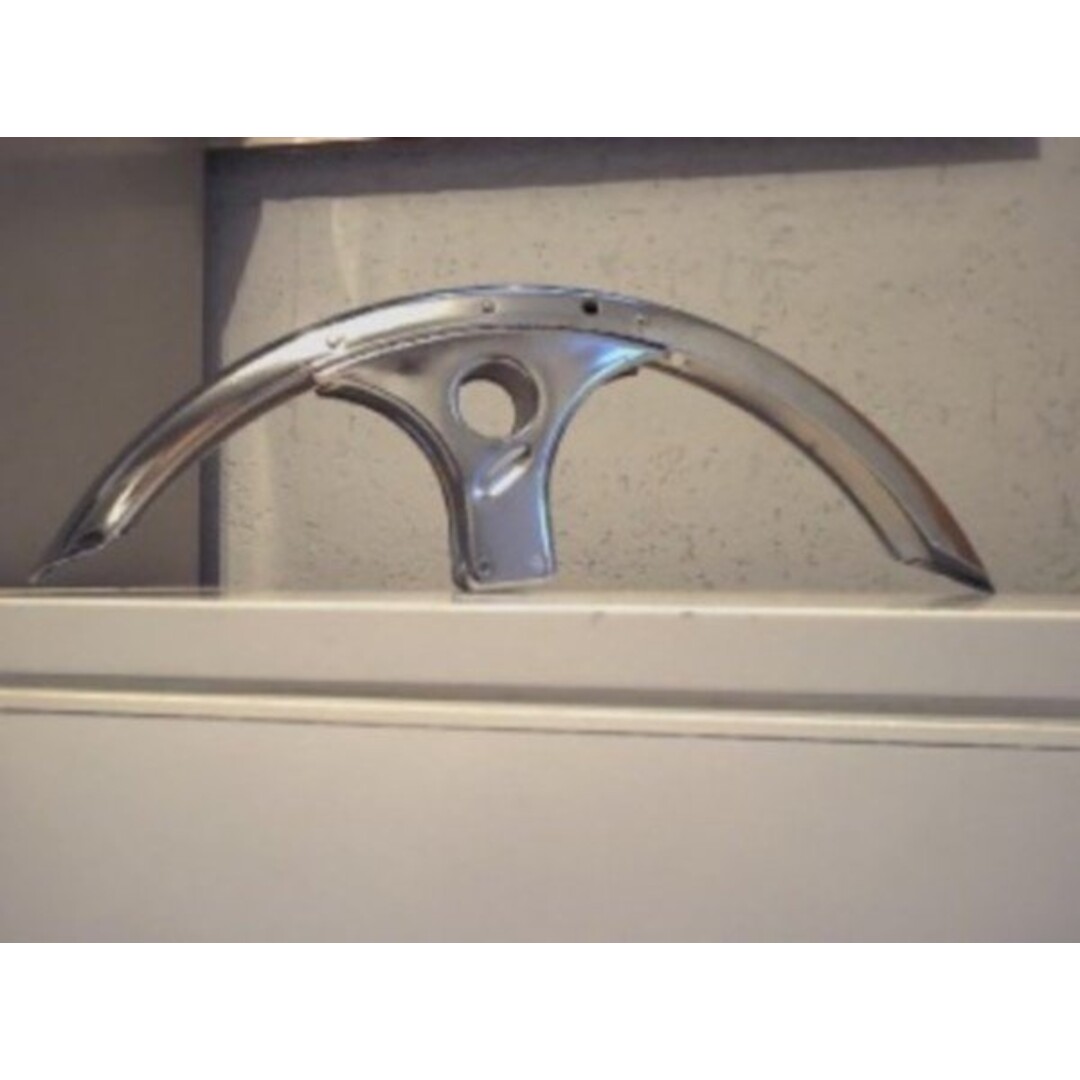 Voorspatbord DMP chroom passend voor Kreidler KS50 NT / mod. 529 & 530