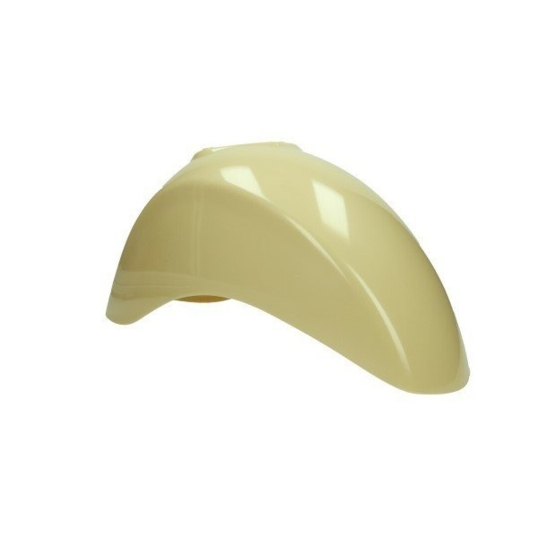 Transparant voorspatbord blank voor Vespa Primavera en Sprint – ongespoten spatbord voor eigen lak