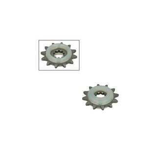 Puch voorkettingwiel + rubber A-kwaliteit maxi/puch 12t