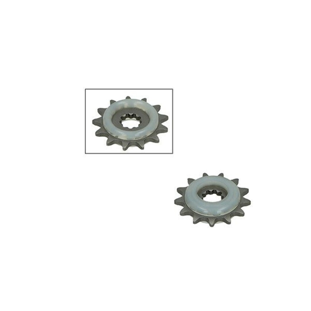 Puch voorkettingwiel + rubber A-kwaliteit maxi/puch 13t