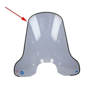 windscherm sierstrip (made in EU) rubber univ 2m zwart