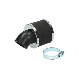 powerfilter schuin foam kp8 30-35mm chroom/zwart DMP