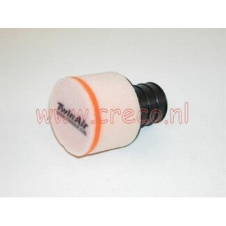 powerfilter cross recht 50mm 90 L=75 spons twin air