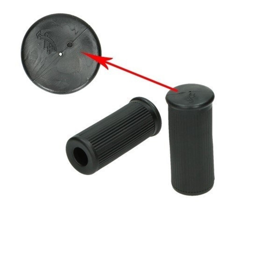 voetsteunrubber set mod. orig + logo zundapp 433-14.119