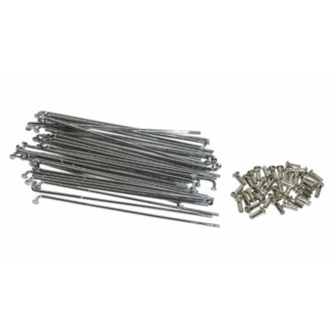 Spaakset chroom 3.0mm x 210mm – 36-delig voor Puch MV en Puch VS bromfietsen