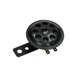 claxon 12v gelijk zwart DMP