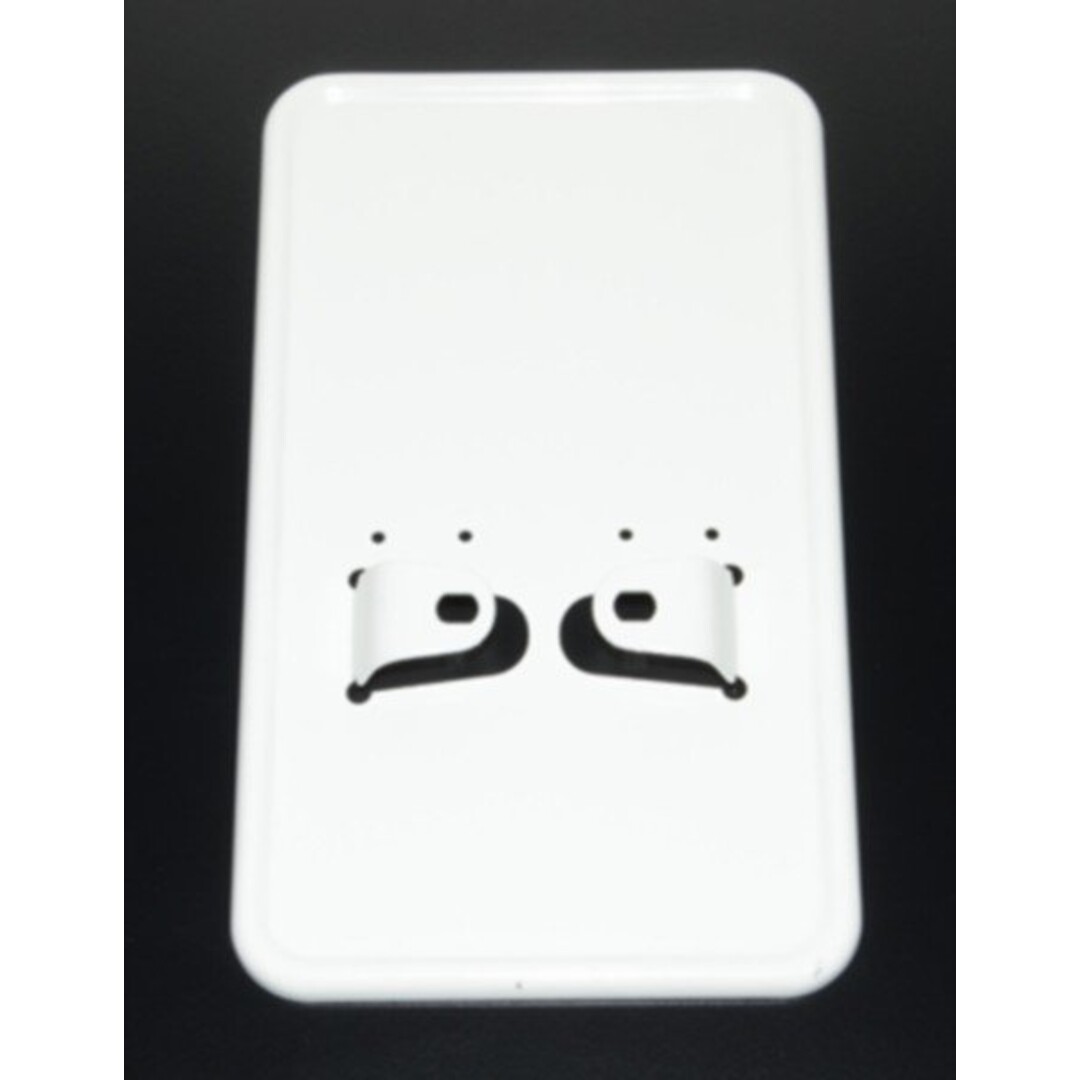 houder kentekenplaat staand metaal (made in EU) wit