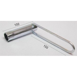 gereedschap bougiesleutel opklapbaar lang 21mm buzzetti 4807