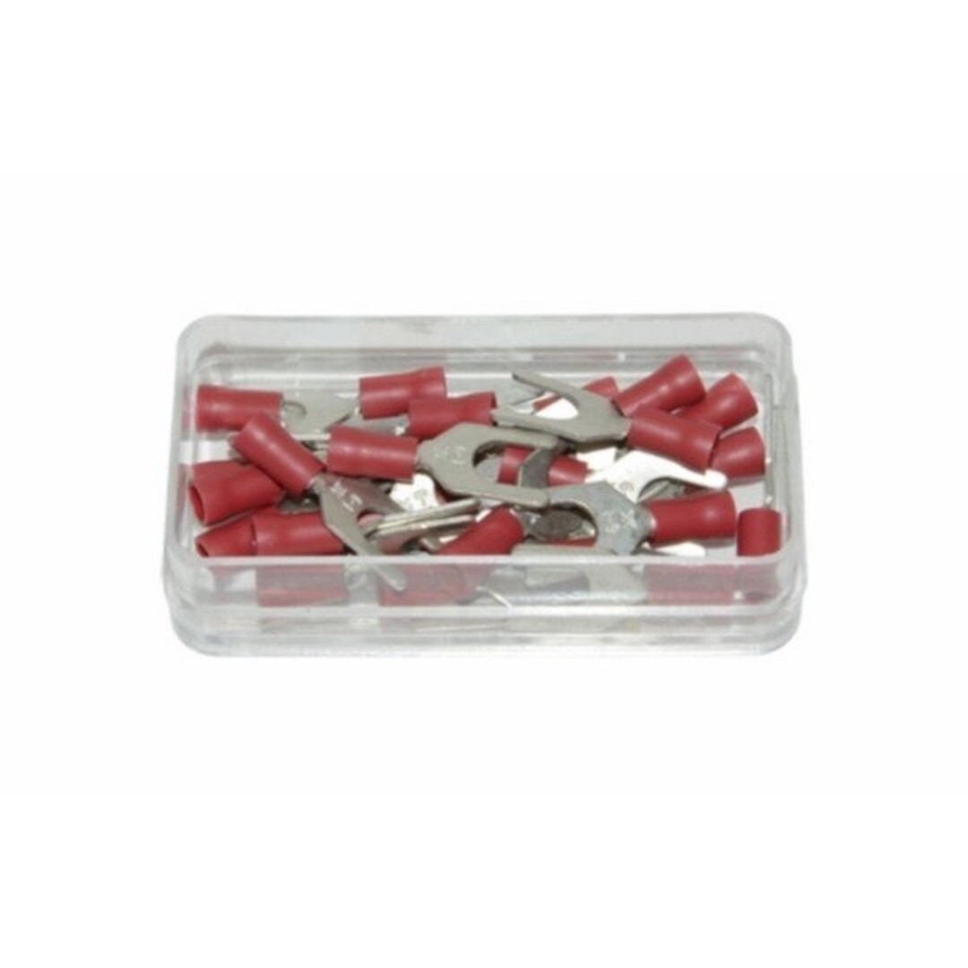 kabelstekker vork m6 25pcs