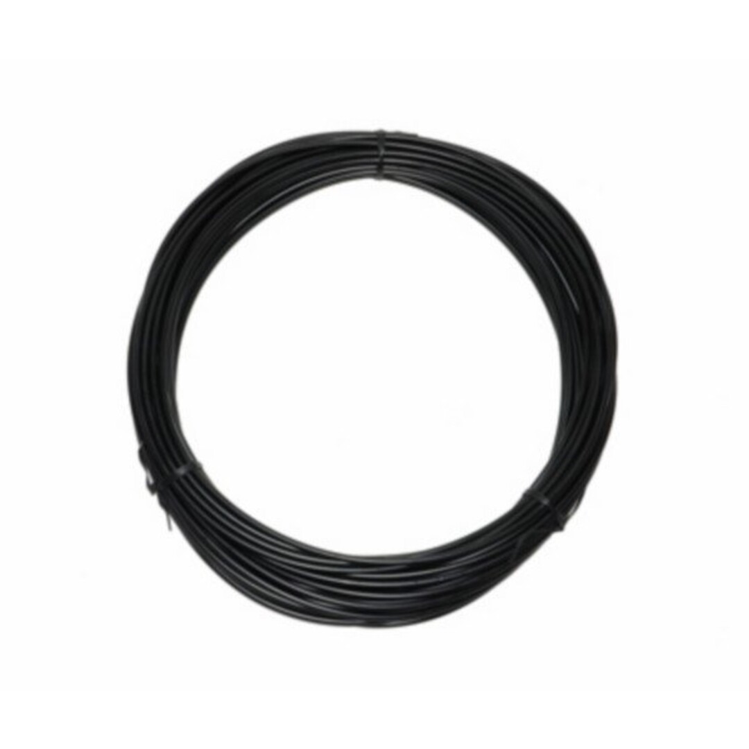 kabel buiten rol 5.0mm 25 meter zwart DMP