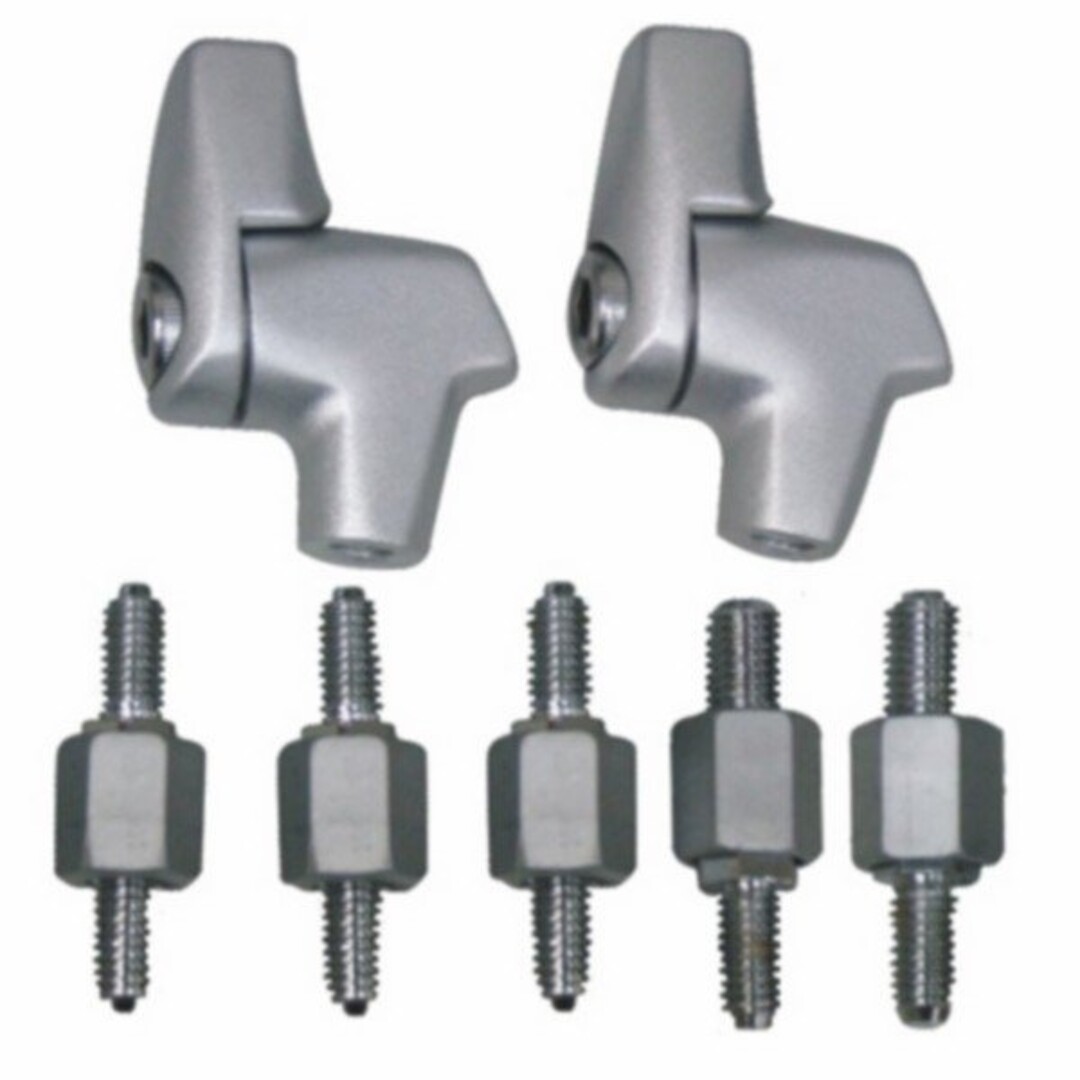 adapterset spiegel M6/10 uni scooter DMP