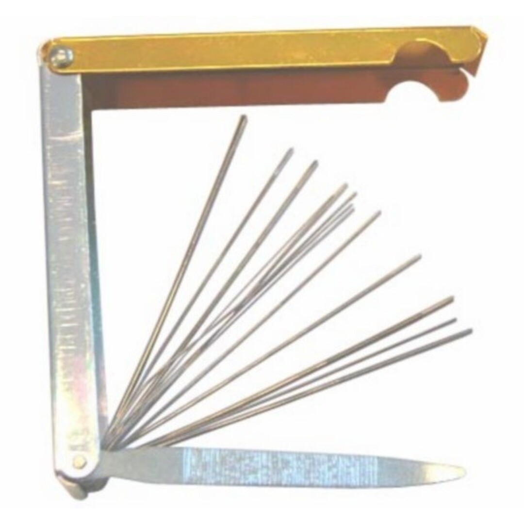 gereedschap vijlenset om sproeiers te reinigen/verruimen DMP 13-delig