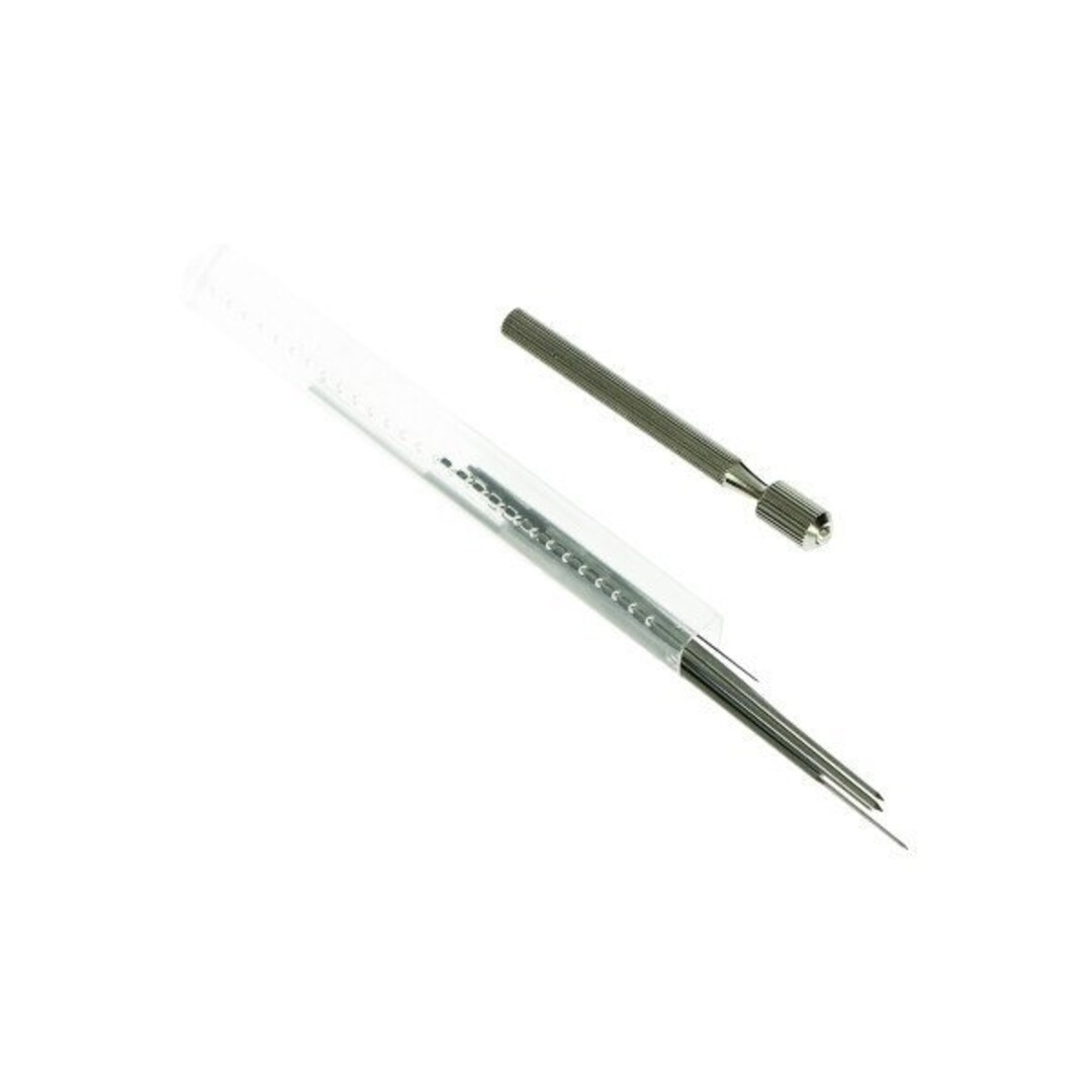 gereedschap vijlenset om sproeiers te reinigen/verruimen  0.6-1.9mm eldi